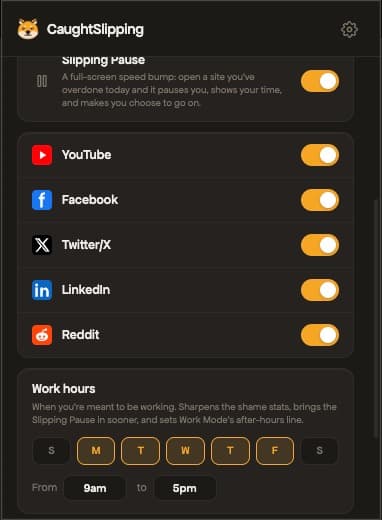 CaughtSlipping: No account. No servers. No trail.